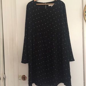 Black babydoll dress